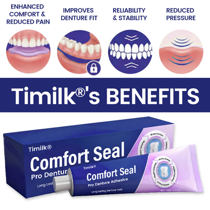 ✨Timilk® プロフェッショナル快適密着義歯安定剤