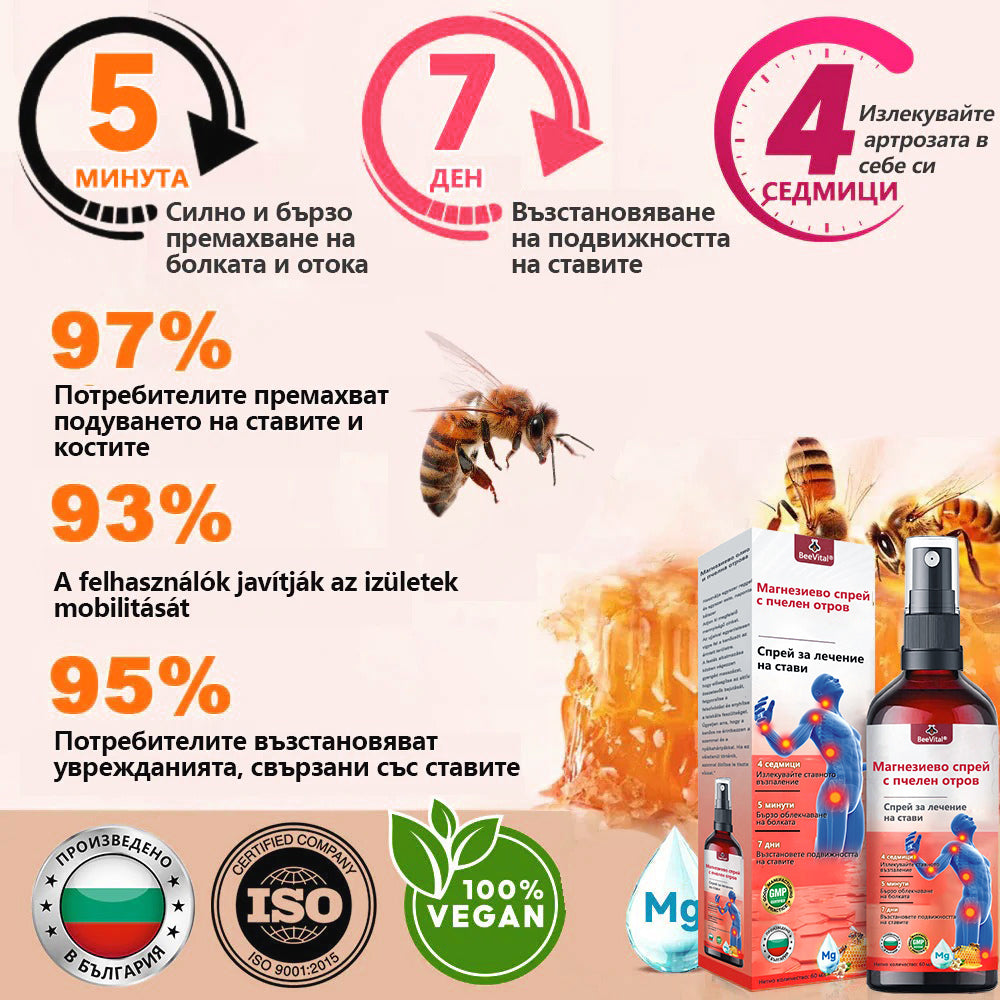 BeeVital®🌲Магнезиево спрей с пчелен отров