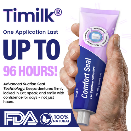 ✨Timilk® プロフェッショナル快適密着義歯安定剤