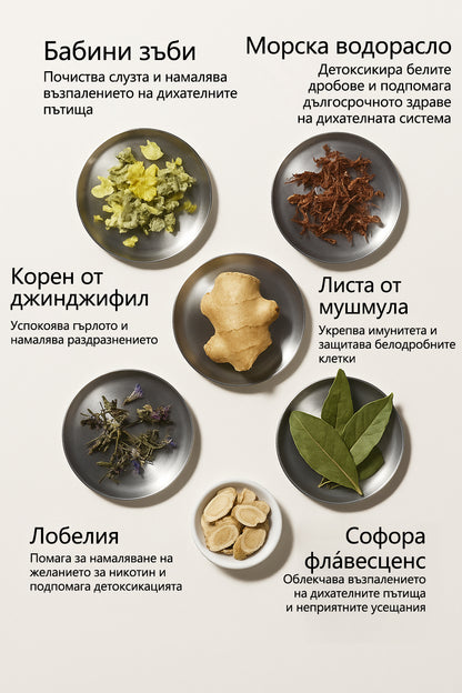 Timilk® HerbaAir Бял дроб Пречиствател с Мулеин